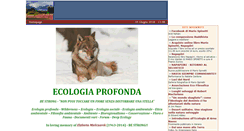 Desktop Screenshot of ecologiaprofonda.com